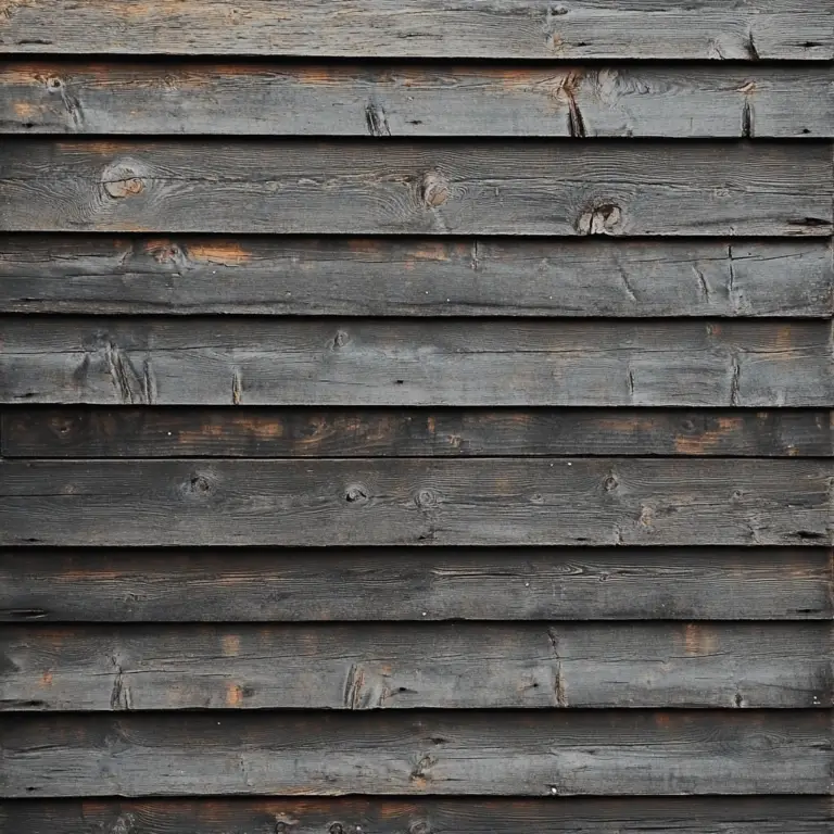 Close up of an old barn wooden cladding